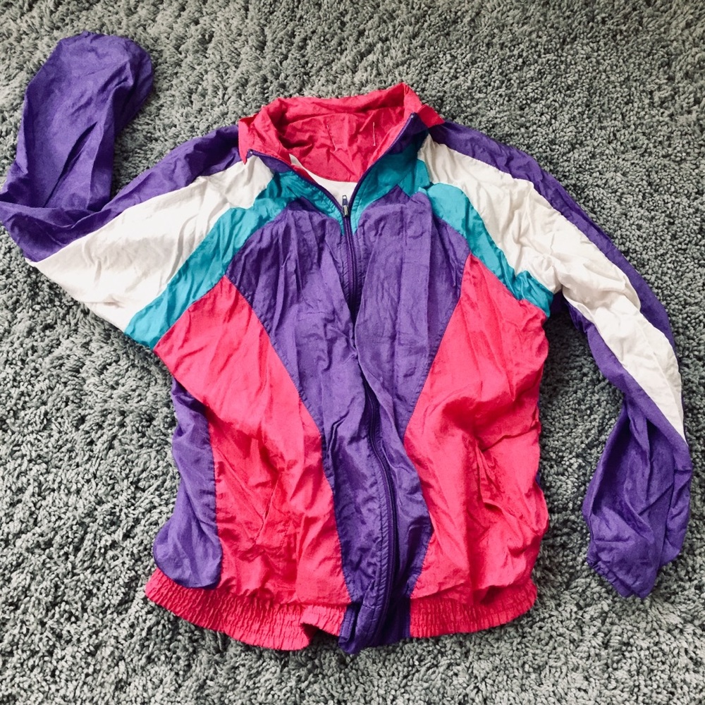 Retro windbreaker